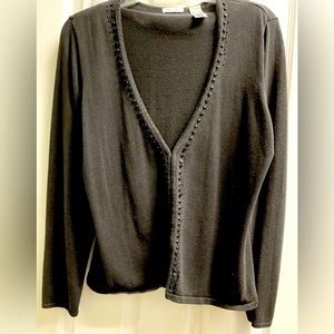 Black Cardigan ~ Women’s XL